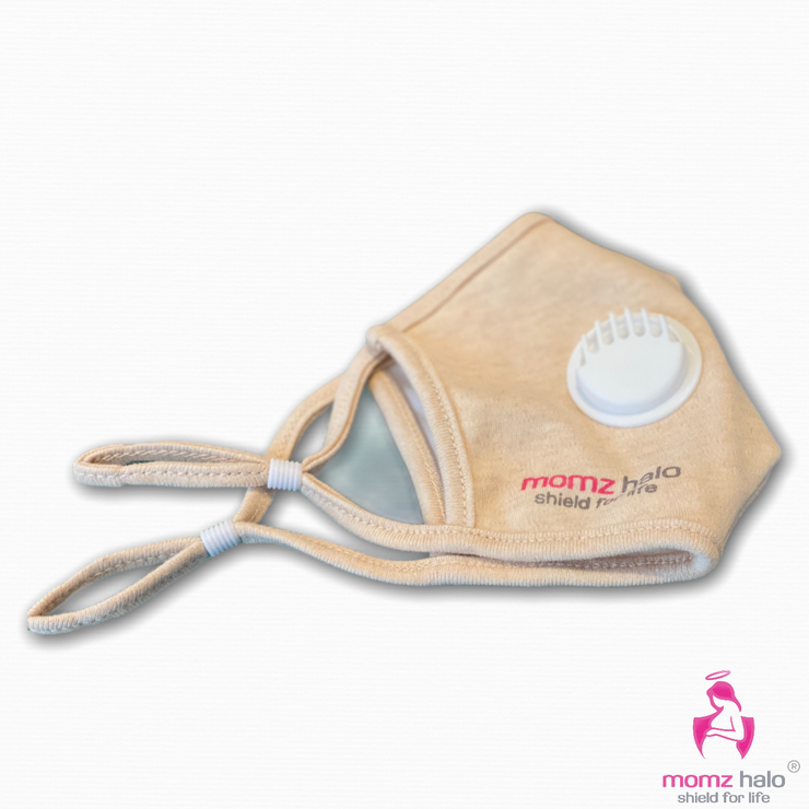 Adult organic cotton training mask. Designed in Canada. - momZ Halo