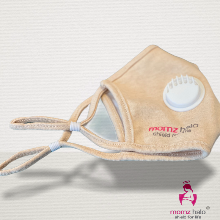 Adult organic cotton training mask. Designed in Canada. - momZ Halo
