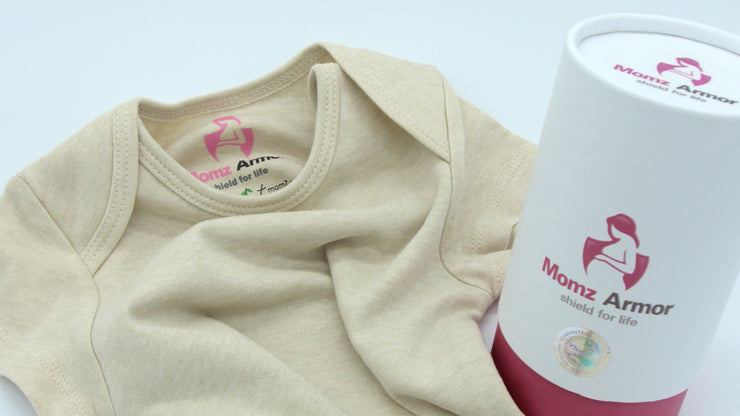 Organic Baby bodysuit - momZ Halo